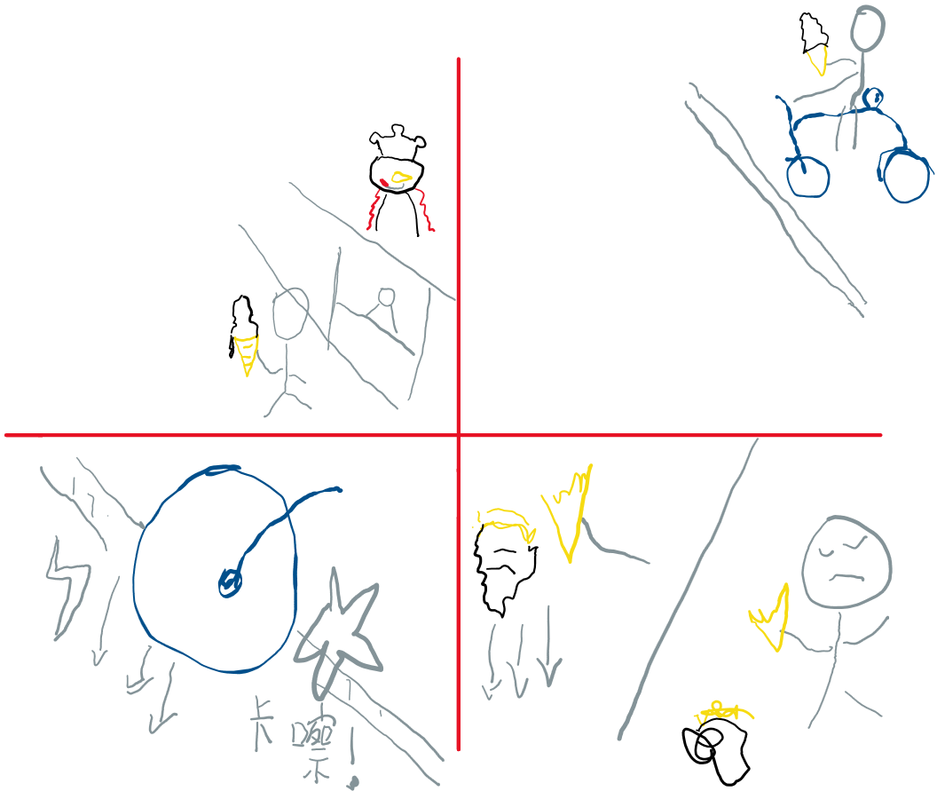 灵魂四格漫画
